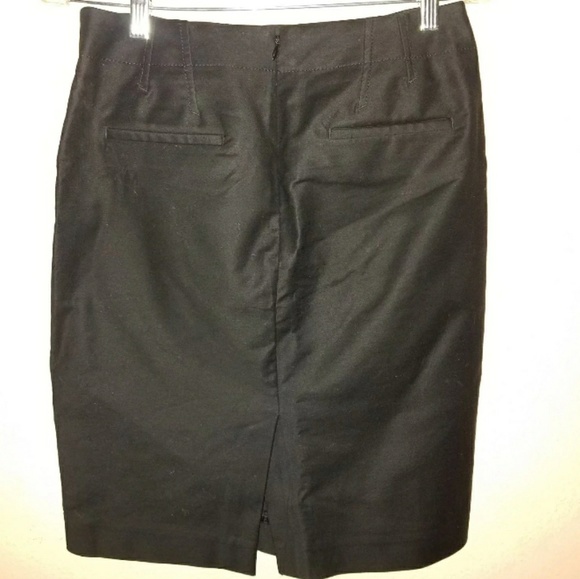 J. Crew Classic Black No. 2 Pencil Skirt 4 - Picture 4 of 5